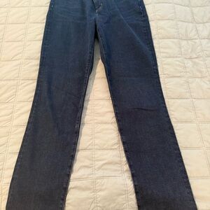 Madewell Dark Blue “Perfect Vintage” straight Leg Jeans